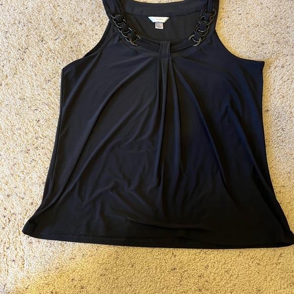 CJ Banks sleeveless blouse - Picture 3 of 3